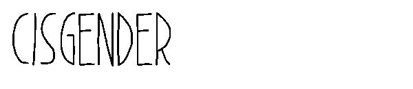 Cisgender