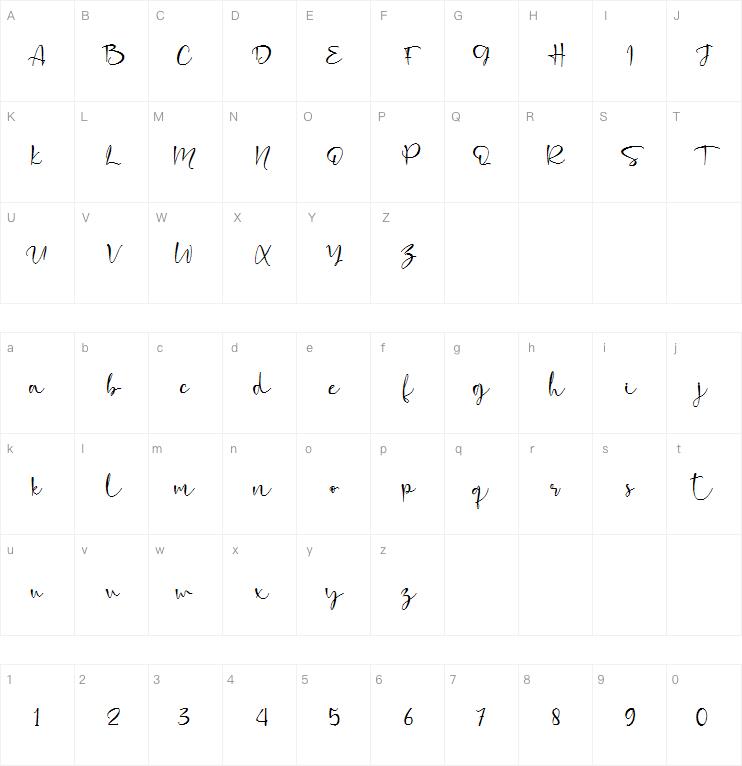 Clarissa -字体