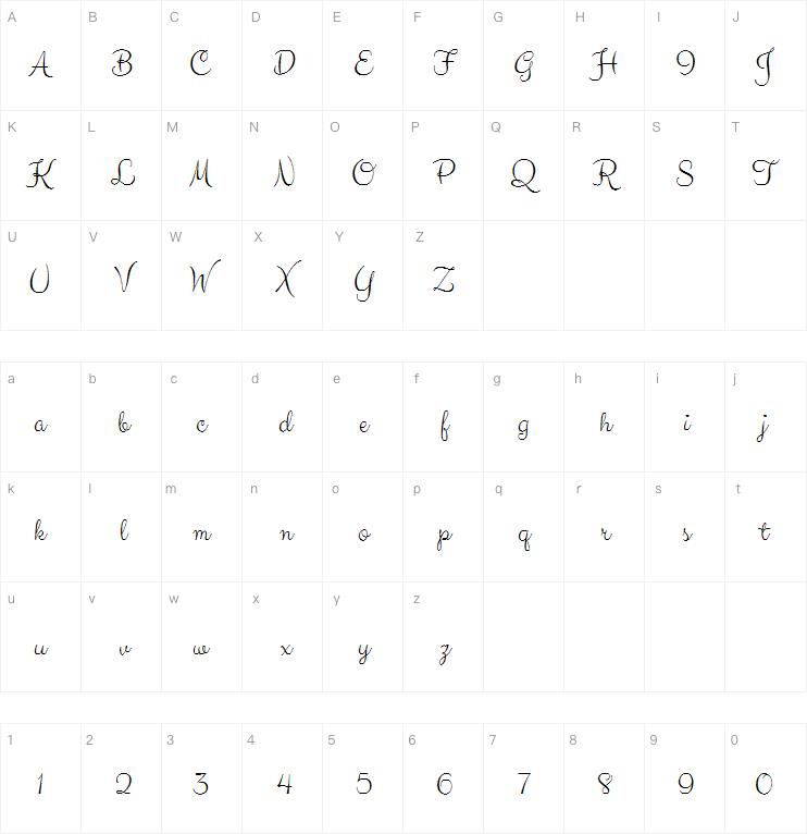 Clicker Script字体
