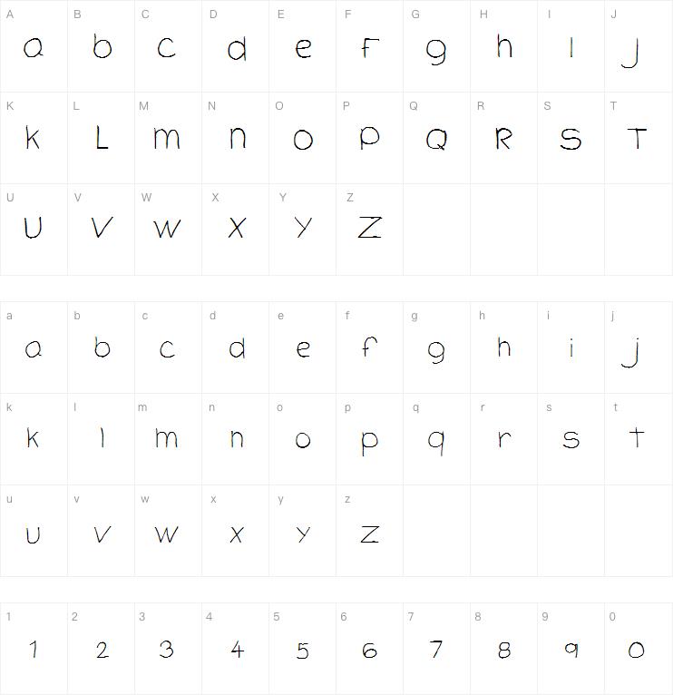 CloutierScript字体
