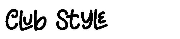 Club Style字体