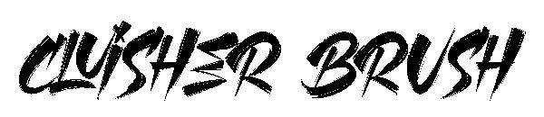 CLUISHER BRUSH字体