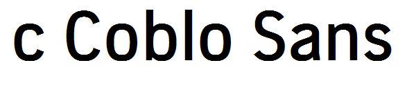 c Coblo Sans字体