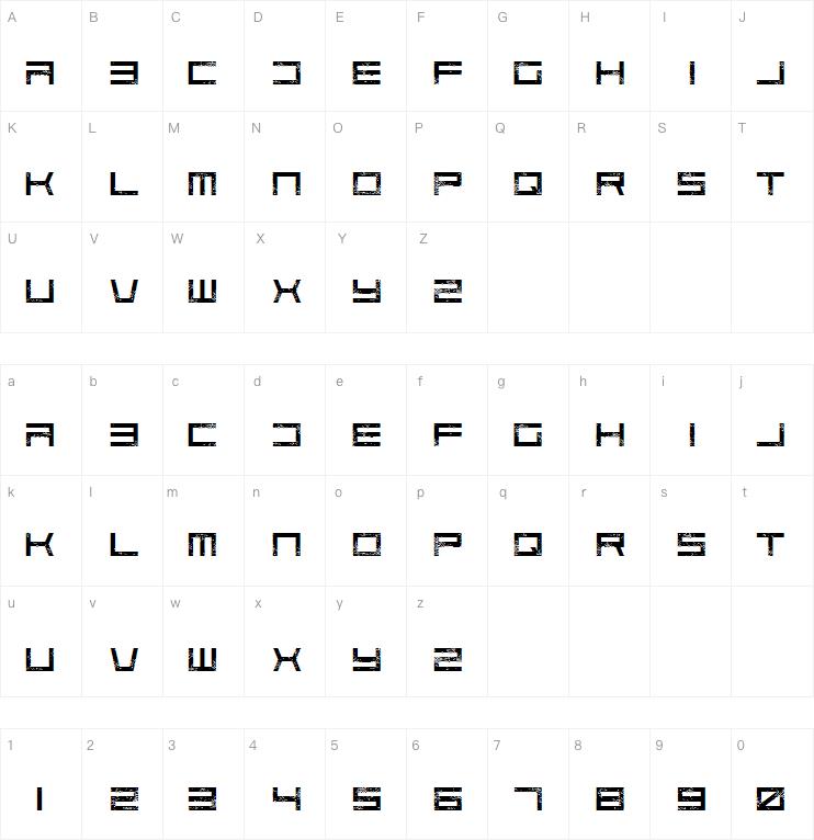 Code Predators字体