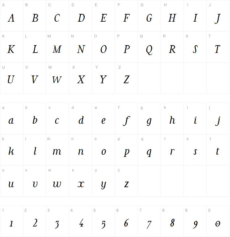 Cohaerentia字体