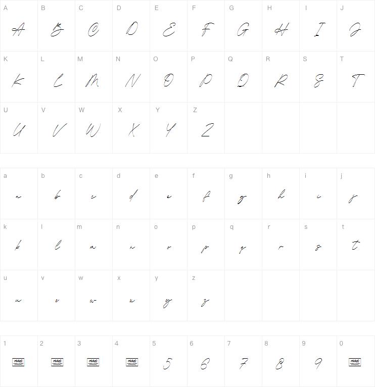 Committing字体