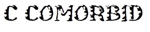 c Comorbid字体