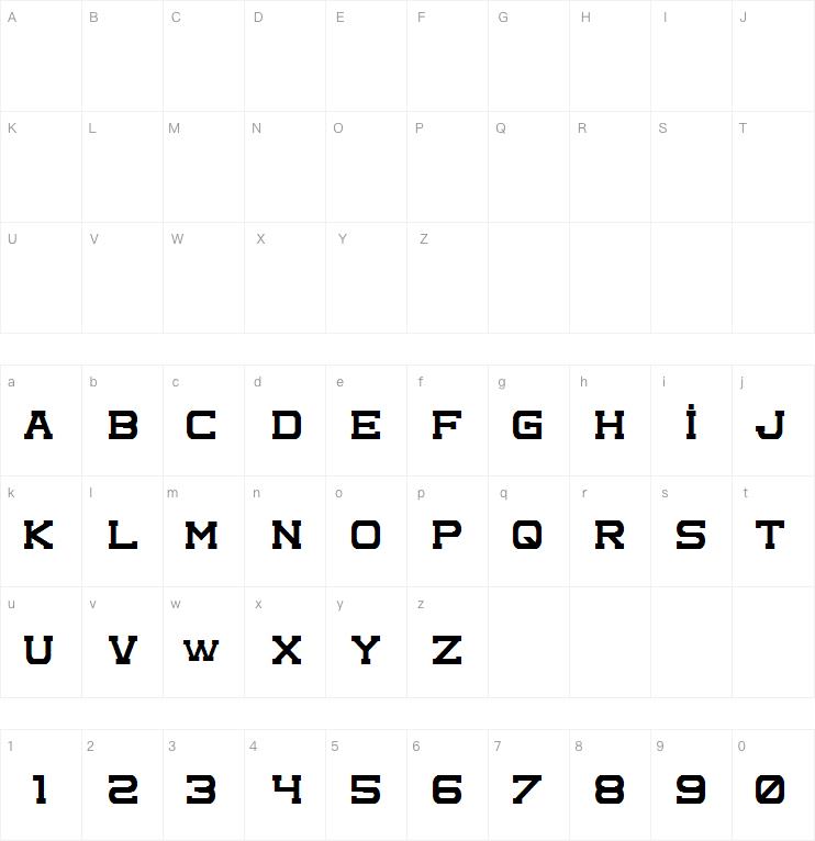 Complex字体