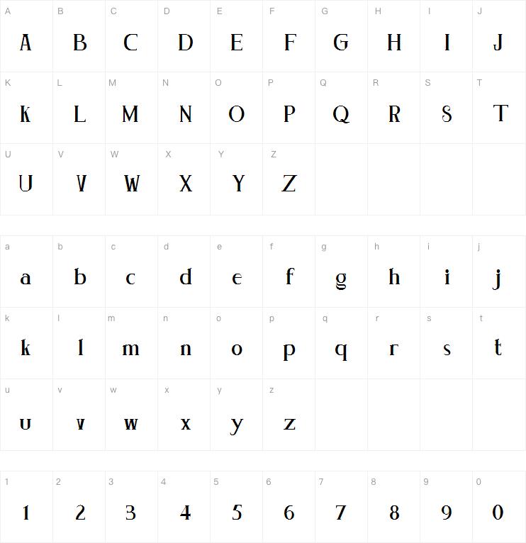 Concetta Kalvani Serif字体