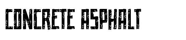 Concrete Asphalt字体