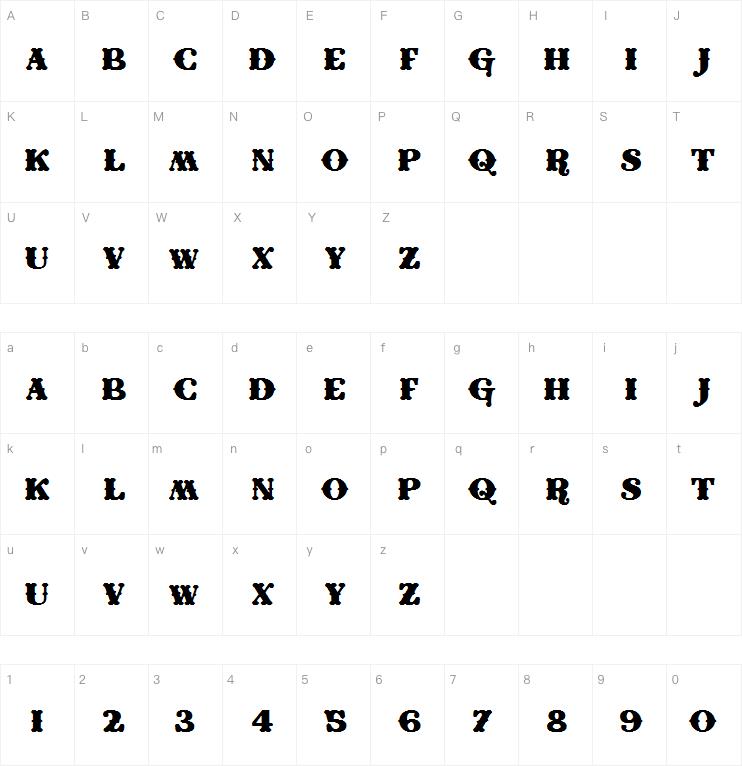 Coney Island字体