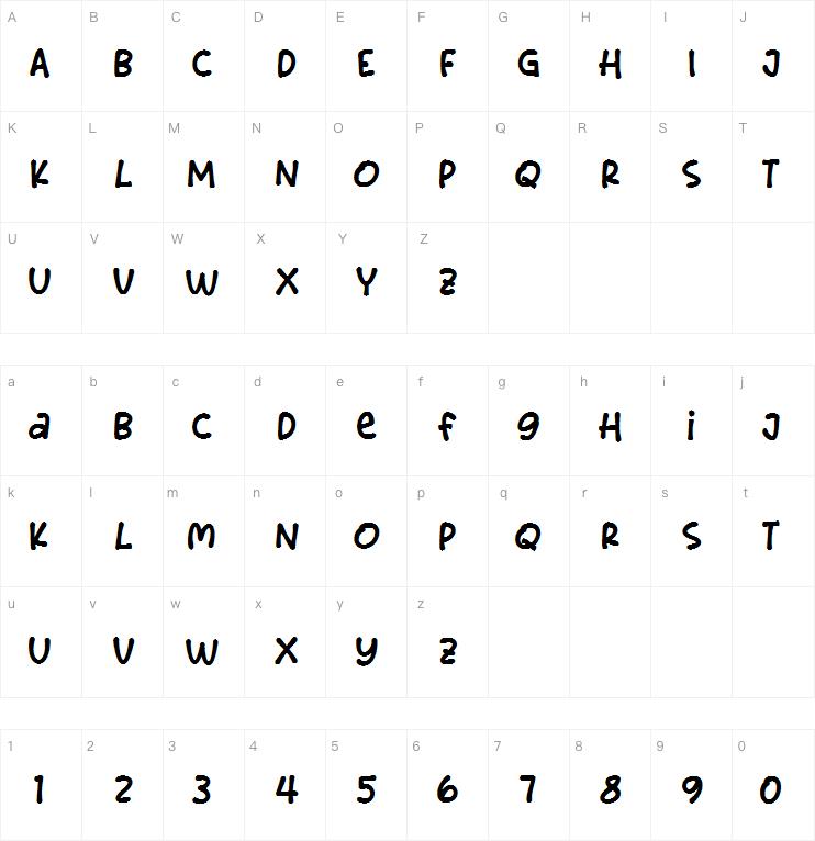Content Creator字体
