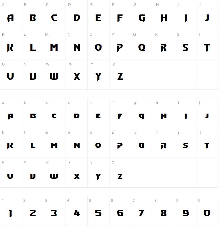 Convoy字体