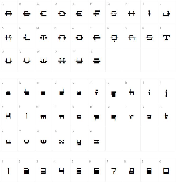 Coot12bit字体