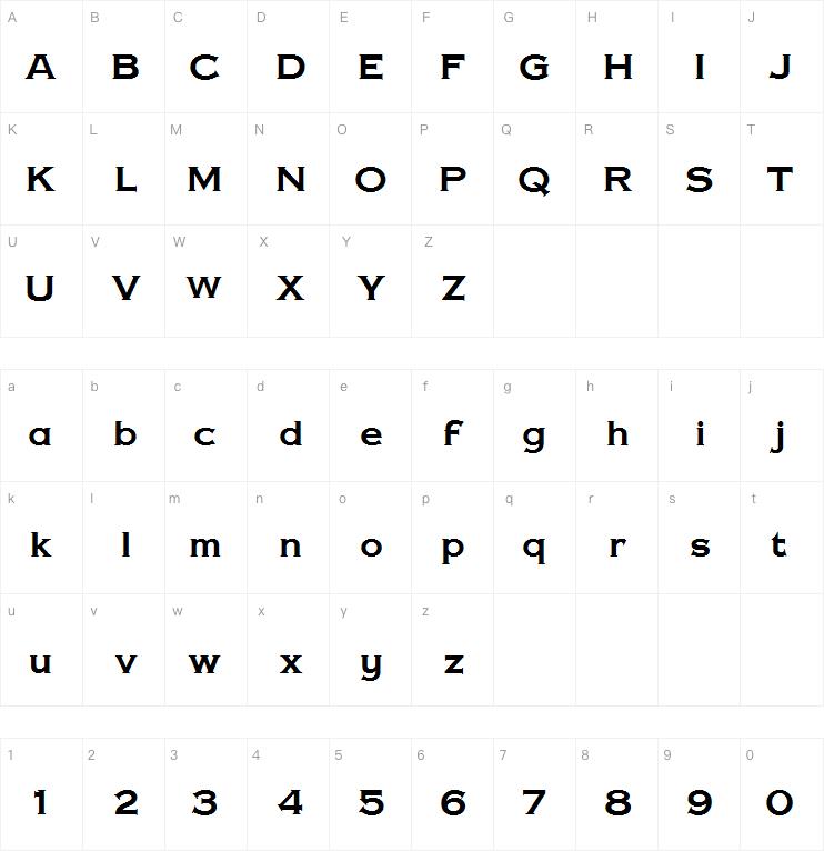 Copper Penny DTP字体