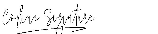 Corline Signature字体