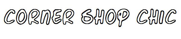 Corner Shop Chic字体