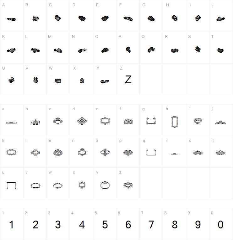 Cornucopia Caligrafica字体