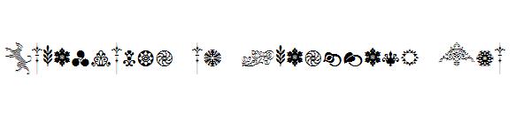 Cornucopia of Ornaments Two字体