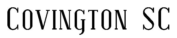 Covington SC字体