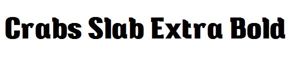 Crabs Slab Extra Bold