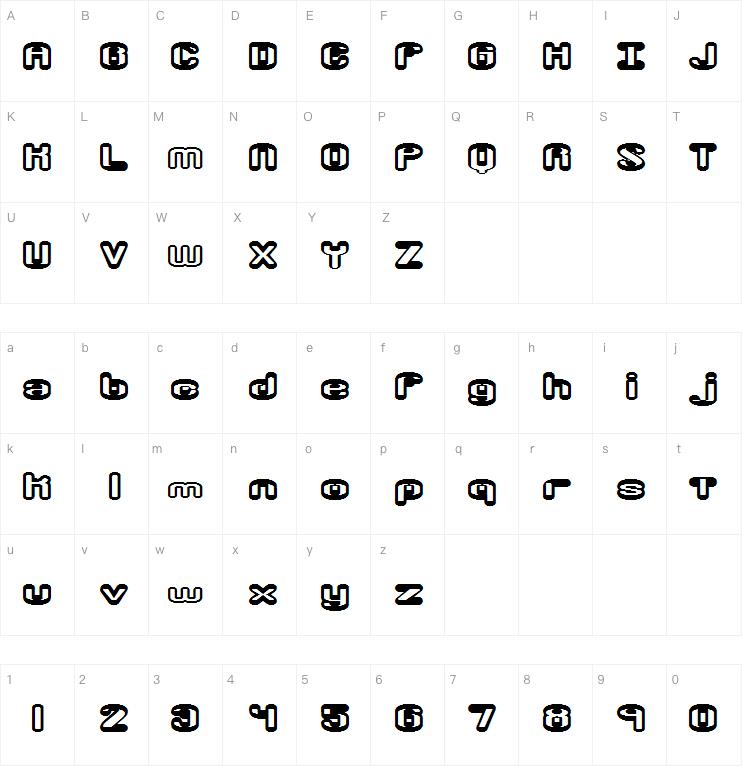 Crackdown (BRK)字体