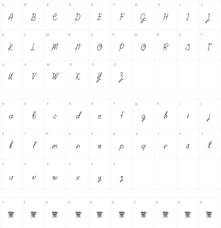 Craft String字体