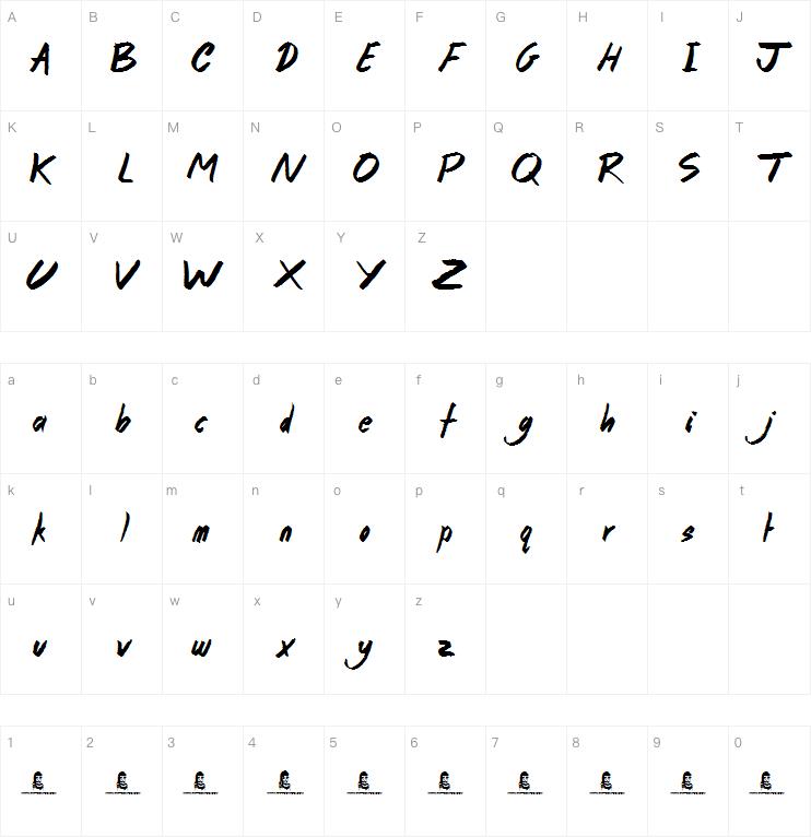 Crazy Rascals字体