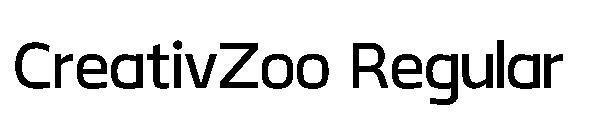 CreativZoo Regular字体
