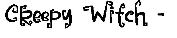 Creepy Witch -字体