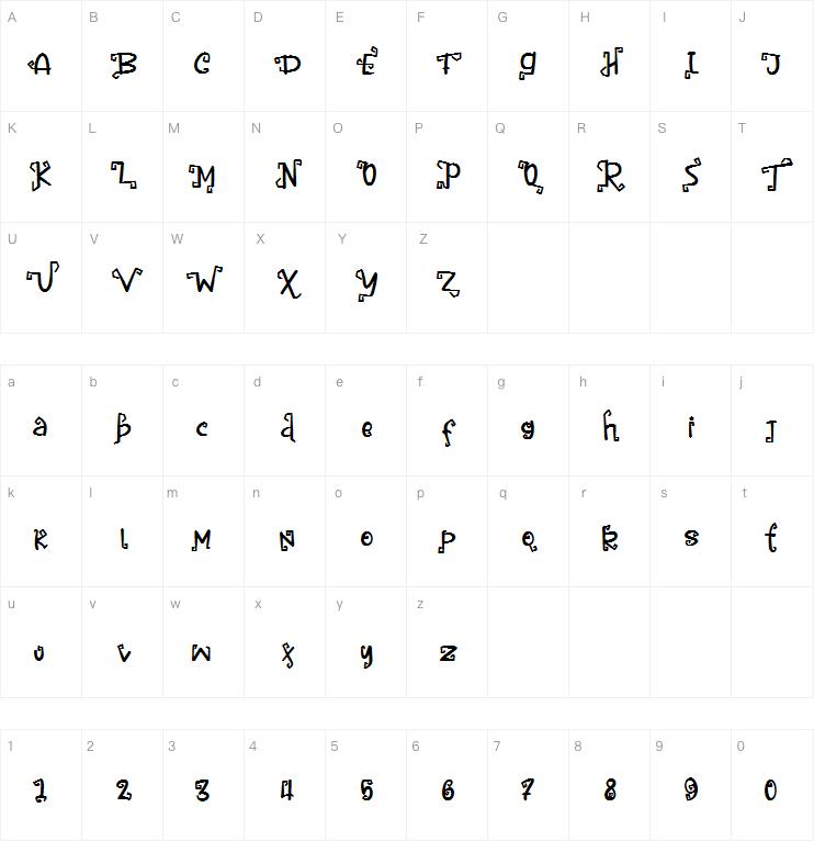 Creepy Witch -字体