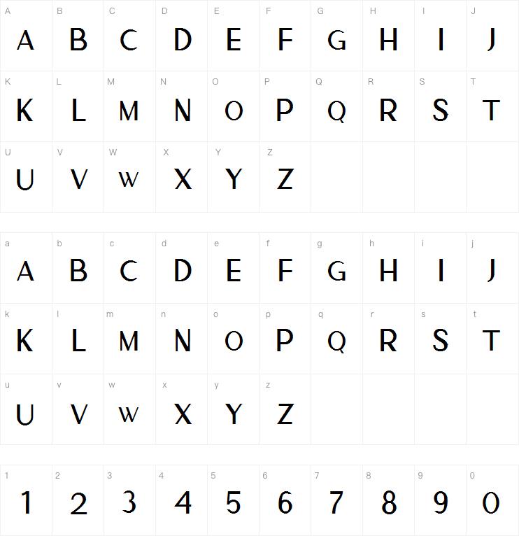 Cremona - Minimal Sans Serif字体