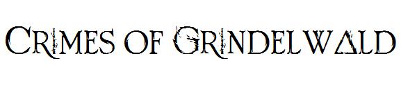 Crimes of Grindelwald字体