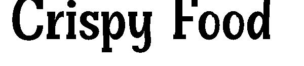 Crispy Food字体