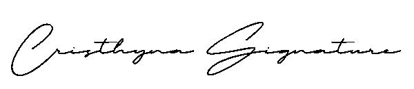 Cristhyna Signature