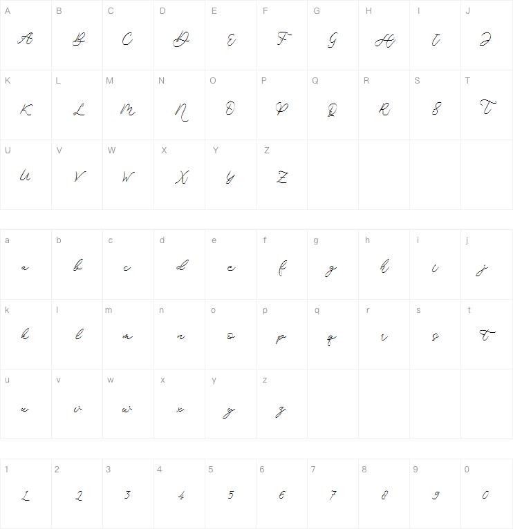 Cristine Britton字体