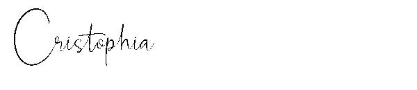 Cristophia字体