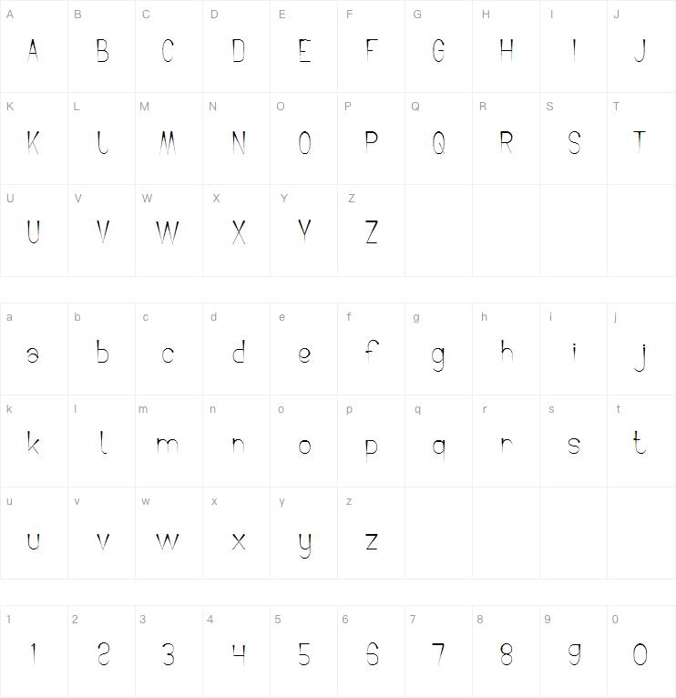 CROCHET PATTERN字体
