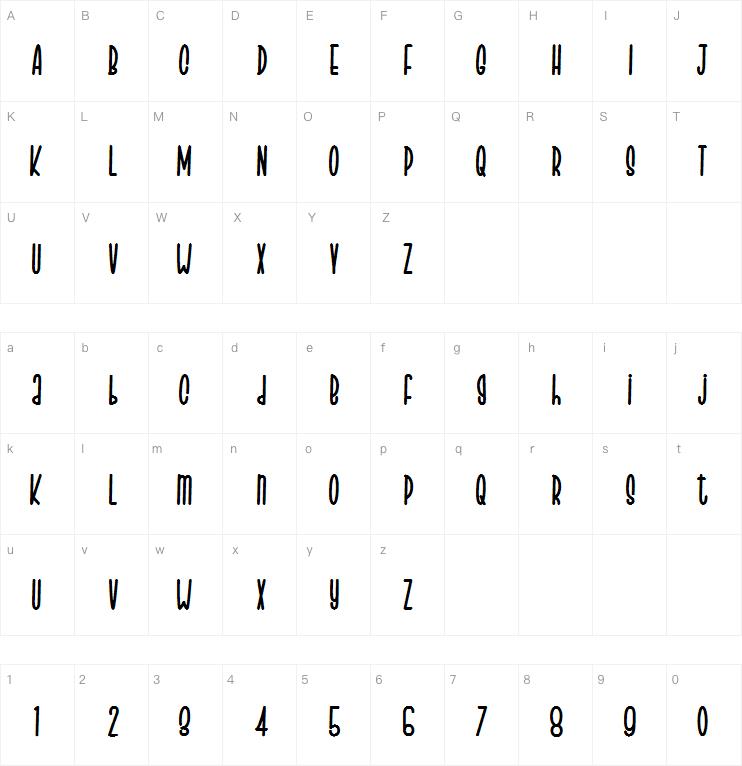 Crosaline Hulok字体