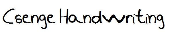 Csenge Handwriting