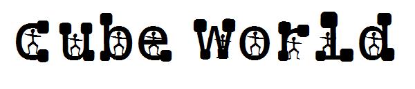 cube world字体