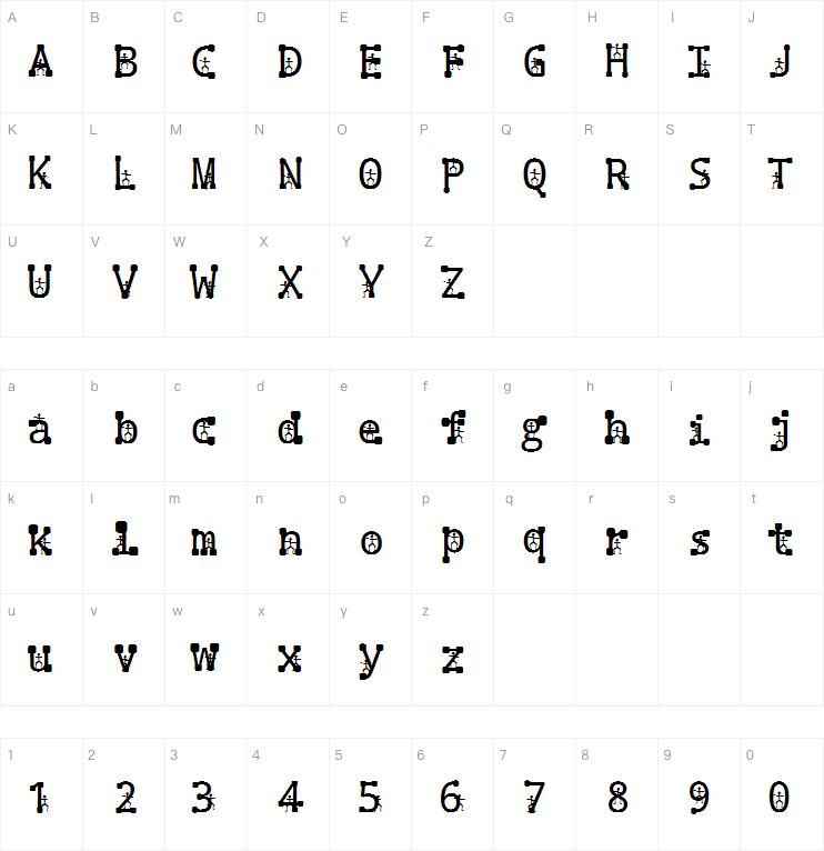 cube world字体