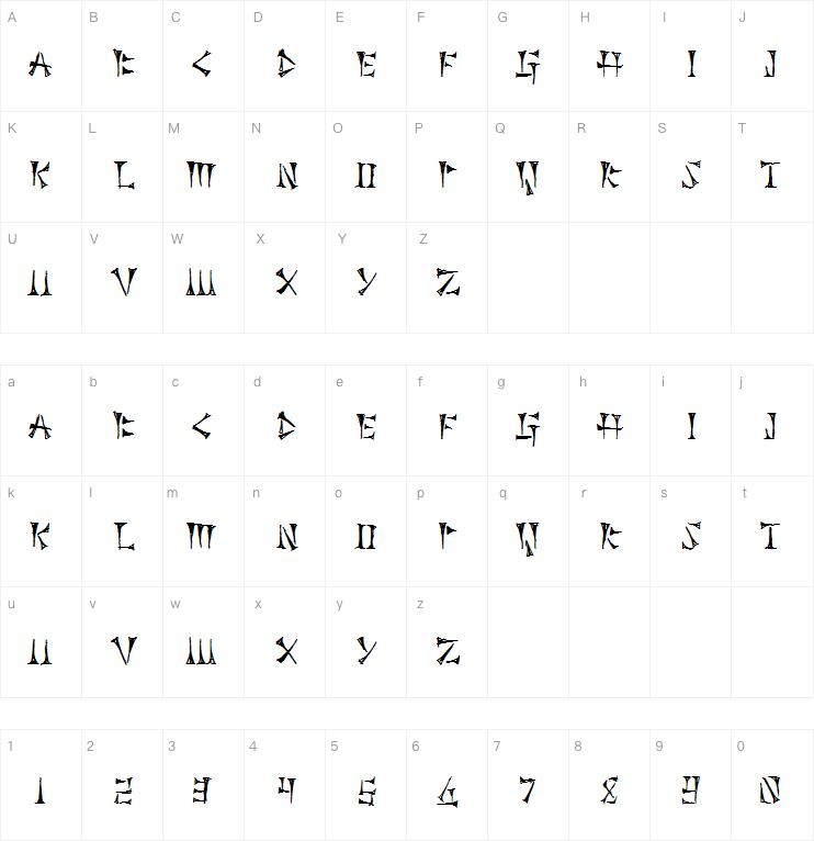 Cuneiforme字体
