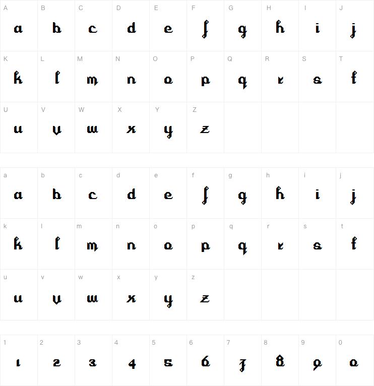 Cursivertex字体