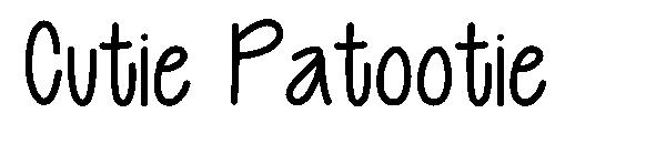 Cutie Patootie字体