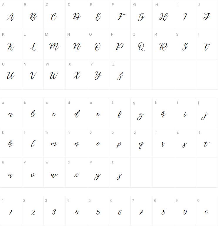 Cuties Peaches字体