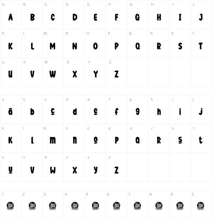 Cutney字体