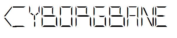 CYBORGBANE字体