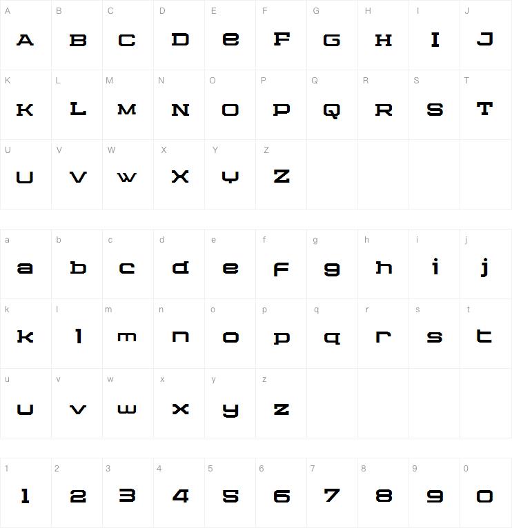 Cydonia Century字体