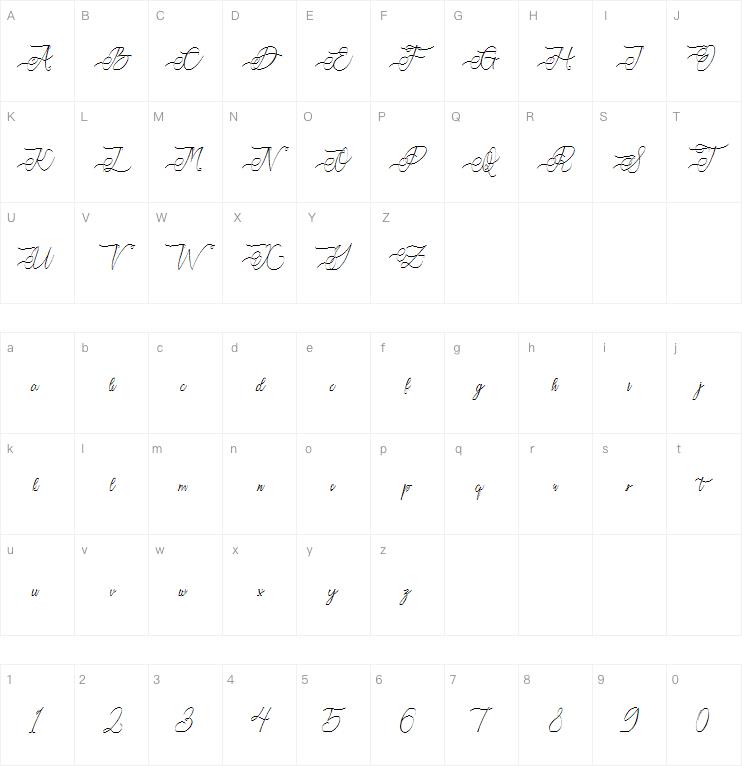 Cynthian字体